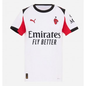 AC Milan Strahinja Pavlovic #31 Udebanetrøje Dame 2025-26 Kortærmet